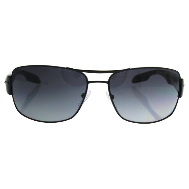 Prada SPS 53N 7AX-5W1 - Black-Grey Gradient Polarized by Prada for Men - 65-16-130 mm Sunglasses