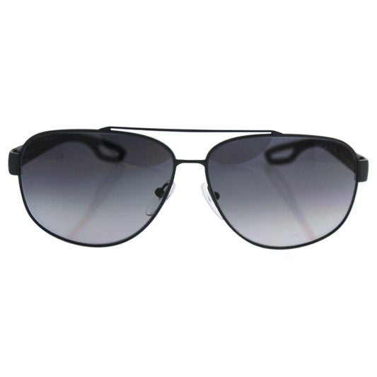 Prada SPS 58Q TFZ-5W1 - Grey-Grey Rubber Gradient Polarized by Prada for Men - 63-12-140 mm Sunglasses