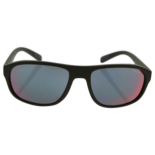 Prada SPS 01R UBW-9Q1 - Green Rubber-Grey Red by Prada for Men - 58-18-135 mm Sunglasses