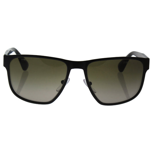 Prada SPR 55S LAH-1X1 - Matte Brown-Brown Gradient by Prada for Men - 55-17-140 mm Sunglasses