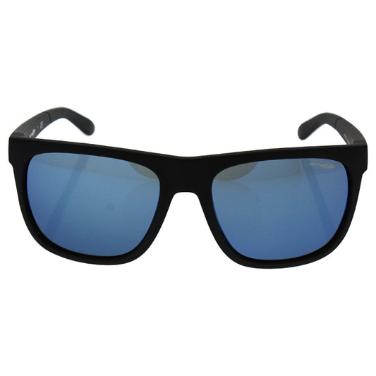 Arnette AN 4143 01-55 Fire Drill - Matte Black-Blue by Arnette for Men - 58-18-135 mm Sunglasses