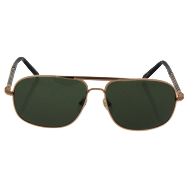 Mont Blanc MB513S 30N - Shiny Endura Gold/Green by Mont Blanc for Men - 61-14-140 mm Sunglasses
