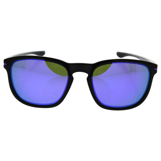 Oakley Enduro OO9223-13 - Black-Violet Iridium Polarized by Oakley for Men - 55-18-136 mm Sunglasses