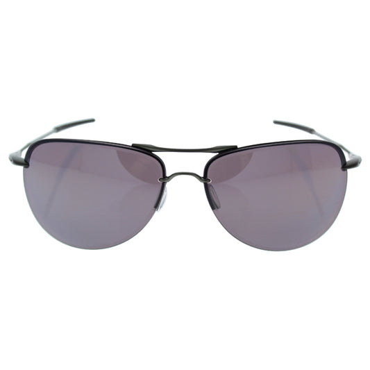 Oakley Tailpin OO4086-04 - Carbon Grey-Prizm Daily Burgundy Polarized by Oakley for Men - 61-15-121 mm Sunglasses