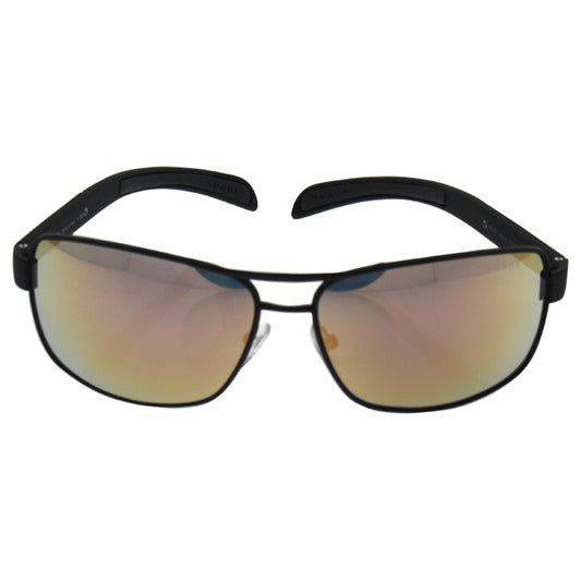 Prada SPS 54I TIG-2D2 - Grey Rubber-Grey Rose Gold by Prada for Men - 65-14-125 mm Sunglasses