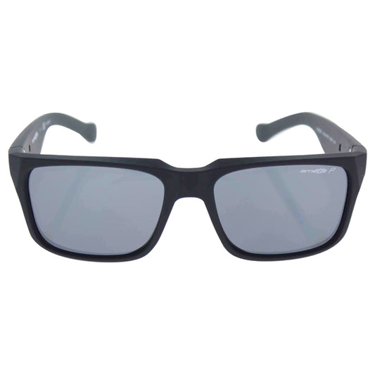 Arnette AN 4211 447-81 D Street - Fuzzy Black-Gray Polarized by Arnette for Men - 55-17-130 mm Sunglasses