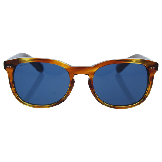 Burberry BE 4214 3550-80 - Amber Horn-Dark Blue by Burberry for Men - 55-20-140 mm Sunglasses