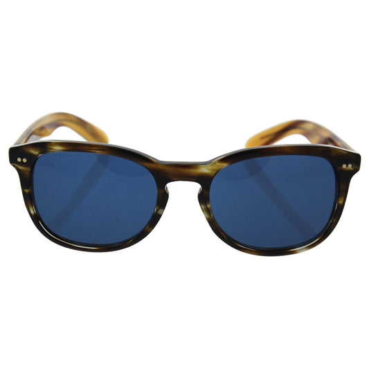 Burberry BE 4214 3551-80 - Brown Horn-Dark Blue by Burberry for Men - 55-20-140 mm Sunglasses