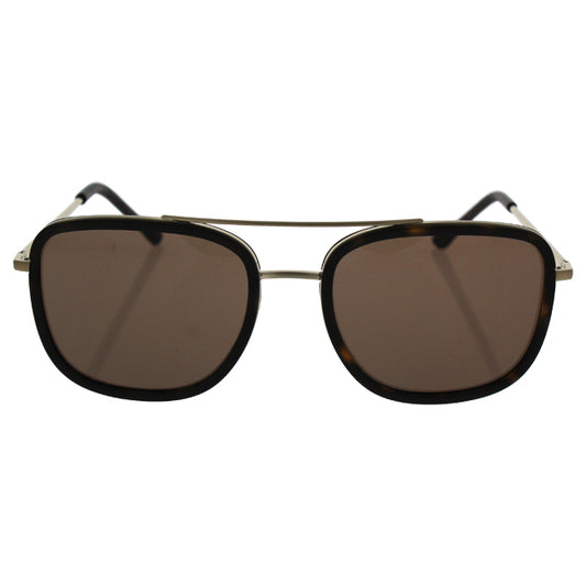 Burberry BE 3085-Q 1167-5W - Brushed Light Gold-Brown by Burberry for Men - 54-18-145 mm Sunglasses