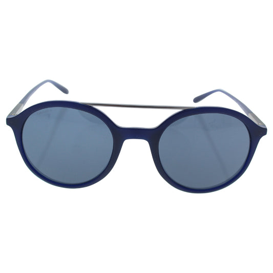 Giorgio Armani AR 8077 5088-87 - Grey-Matte Transparent Blue by Giorgio Armani for Men - 50-21-140 mm Sunglasses