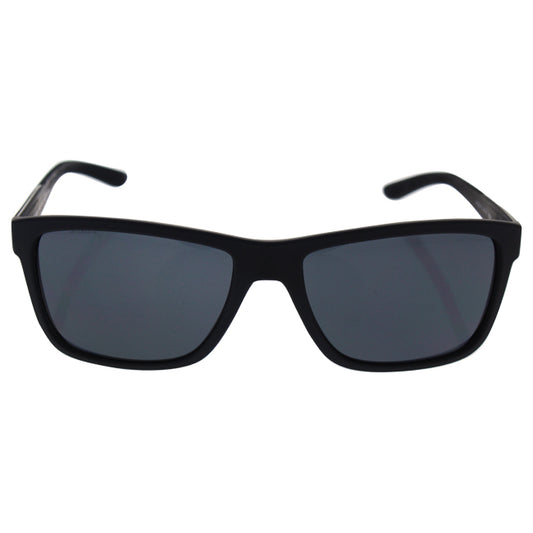 Giorgio Armani AR 8046 5063-81 - Black Rubber-Grey Polarized by Giorgio Armani for Men - 58-17-140 mm Sunglasses