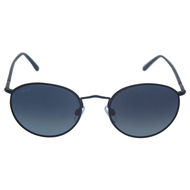 Giorgio Armani AR 6016J 3001-4U FramesofLife-Matte Black-Blue Gradient Polarized by Giorgio Armani for Men - 51-20-145 mm Sunglasses