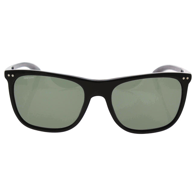 Giorgio Armani AR 8048Q 5017-9A - Black-Green Polarized by Giorgio Armani for Men - 55-18-145 mm Sunglasses