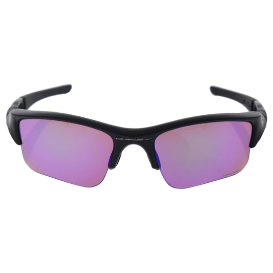 Oakley Flak Jacket XLJ 24-428 - Polished Black-Prizm Golf by Oakley for Men - 63-14-133 mm Sunglasses