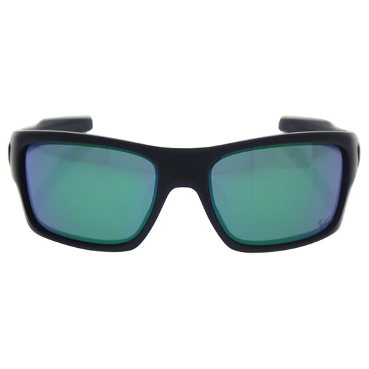 Oakley Turbine OO9263-15 - Matte Black-Jade Iridium by Oakley for Men - 65-17-132 mm Sunglasses