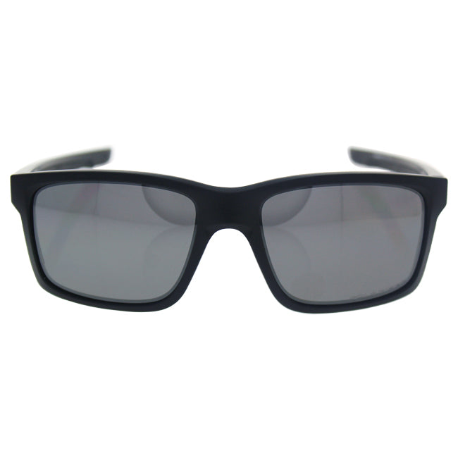 Oakley Mainlink OO9264-05 - Matte Black-Black Iridium Polarized by Oakley for Men - 57-17-138 mm Sunglasses