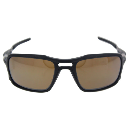 Oakley Triggerman OO9266-05 - Matte Black-Tungsten Iridium Polarized by Oakley for Men - 59-20-137 mm Sunglasses