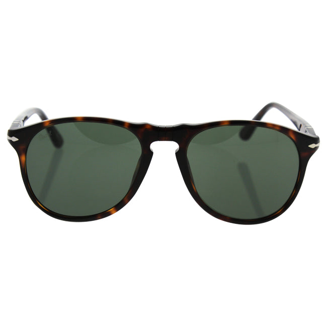 Persol PO9649S 24-31 - Havana-Grey by Persol for Men - 52-18-145 mm Sunglasses