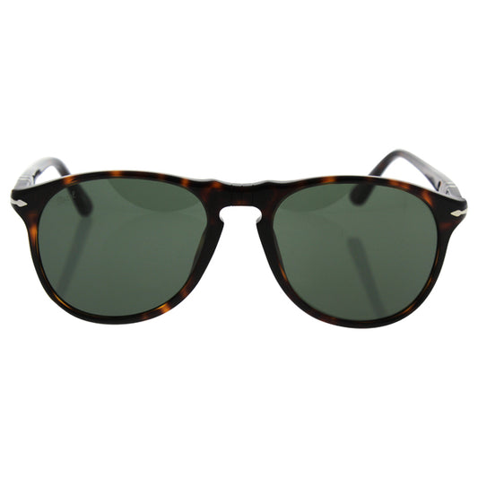 Persol PO9649S 24-31 - Havana-Grey by Persol for Men - 52-18-145 mm Sunglasses
