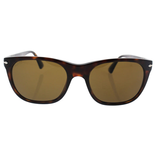 Persol PO3102S 24-57 - Havana-Brown Polarized by Persol for Men - 56-19-145 mm Sunglasses