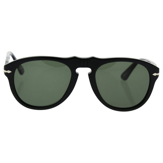 Persol PO649 95-58 - Black-Green Polarized by Persol for Men - 52-20-135 mm Sunglasses