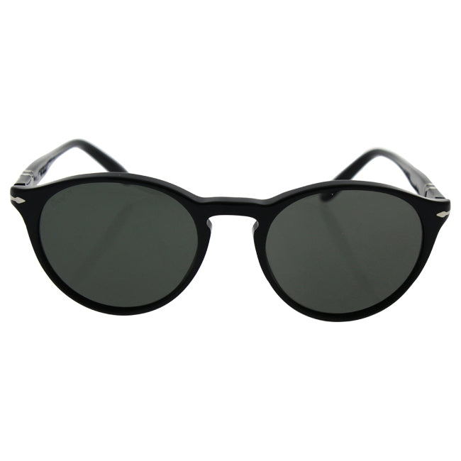 Persol PO3092SM 9014-58 - Black-Green Polarized by Persol for Men - 50-19-145 mm Sunglasses