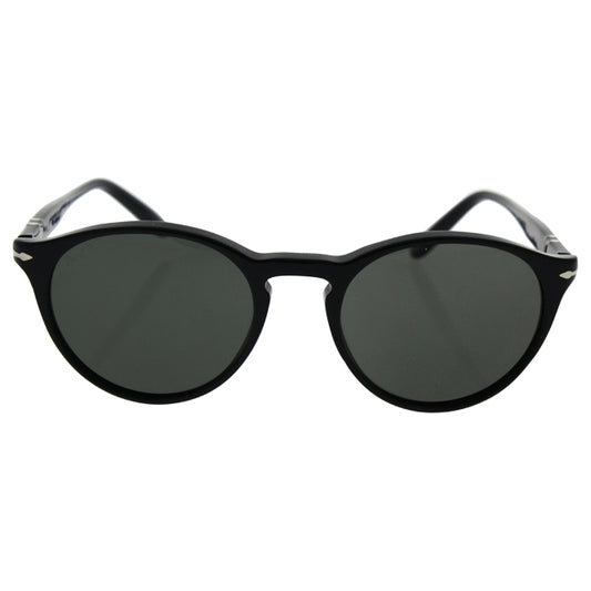 Persol PO3092SM 9014-58 - Black-Green Polarized by Persol for Men - 50-19-145 mm Sunglasses