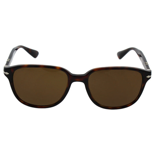 Persol PO3149S 24-57 - Havana-Brown Polarized by Persol for Men - 55-18-145 mm Sunglasses