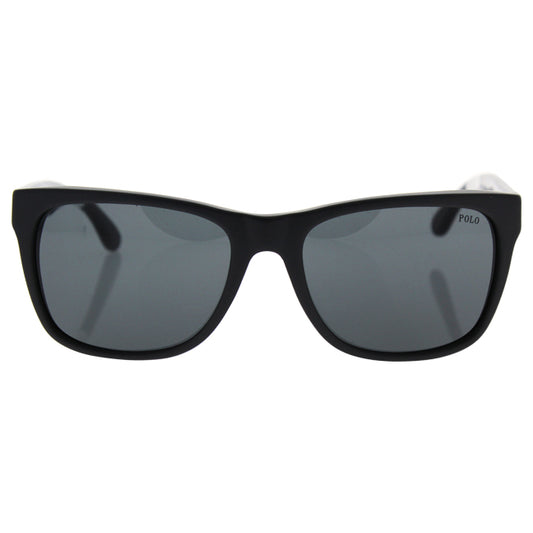 Polo Ralph Lauren PH 4106 5571-87 - Matte Grey-Grey by Ralph Lauren for Men - 57-18-145 mm Sunglasses