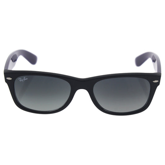 Ray Ban RB 2132 6183-71 New Wayfare - Black Blue Violet-Grey Gradient by Ray Ban for Men - 52-18-145 mm Sunglasses