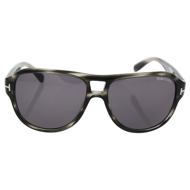 Tom Ford TF446 20A Dylan - Grey-Smoke by Tom Ford for Men - 57-15-140 mm Sunglasses