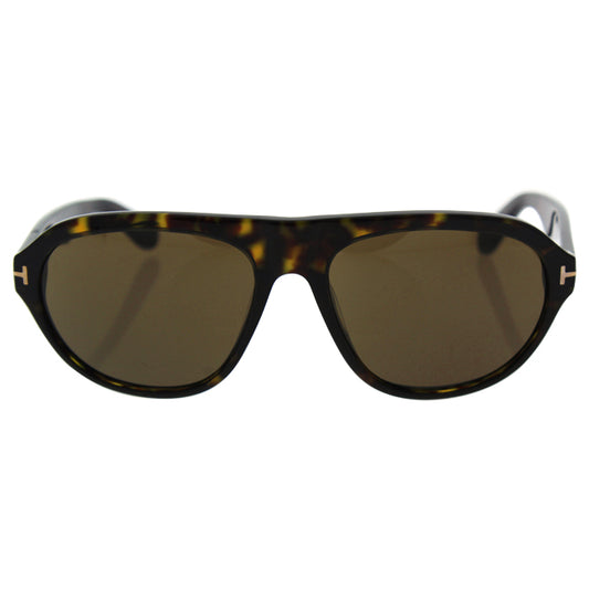 Tom Ford TF397 52J Ivan - Dark Havana-Brown by Tom Ford for Men - 58-17-145 mm Sunglasses