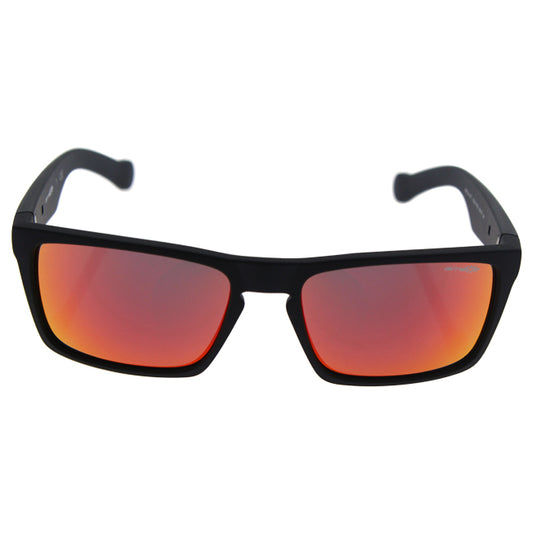 Arnette AN 4204 01-6Q Specialist - Matte Black-Grey-Red by Arnette for Men - 59-18-130 mm Sunglasses