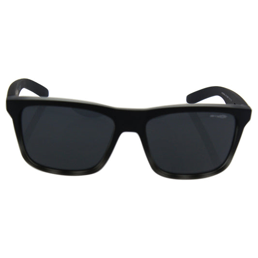 Arnette AN 4217 2327-87 Syndrome - Matte Black-Grey Havana-Dark Grey by Arnette for Men - 57-17-140 mm Sunglasses