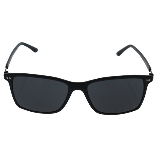 Giorgio Armani AR 8045 5042-87 Frames Of Life - Matte Black-Grey by Giorgio Armani for Men - 55-16-140 mm Sunglasses