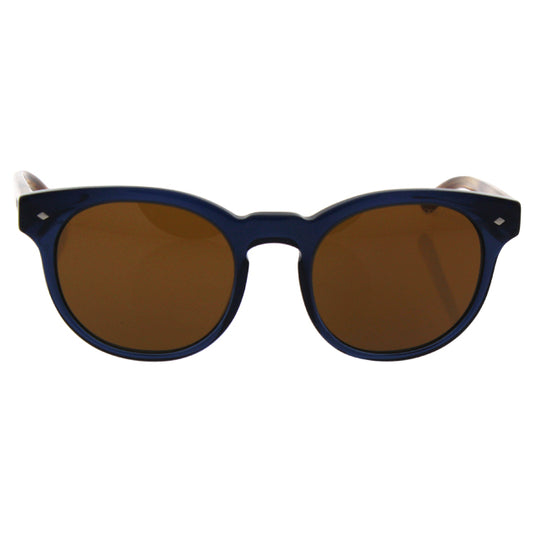 Giorgio Armani AR 8055 5358-53 Frames Of Life - Transparent Blue-Brown by Giorgio Armani for Men - 51-20-140 mm Sunglasses