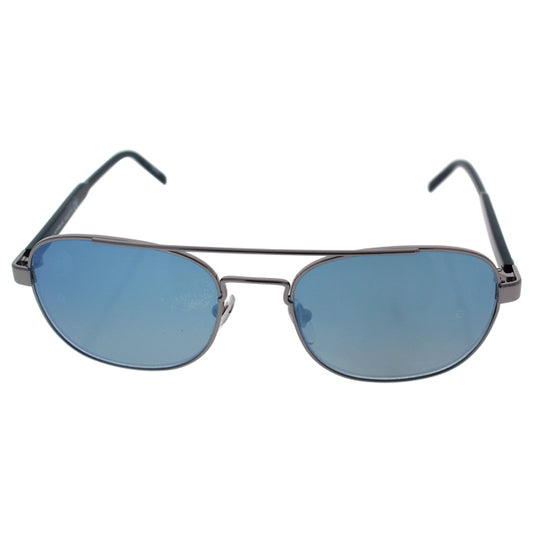 Mont Blanc MB602S 01A - Shiny Black-Smoke by Mont Blanc for Men - 55-19-145 mm Sunglasses