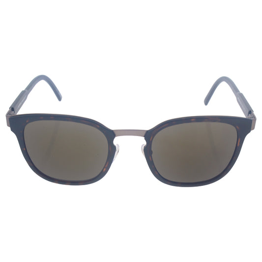 Mont Blanc MB603S 52E - Dark Havana-Brown by Mont Blanc for Men - 51-23-140 mm Sunglasses