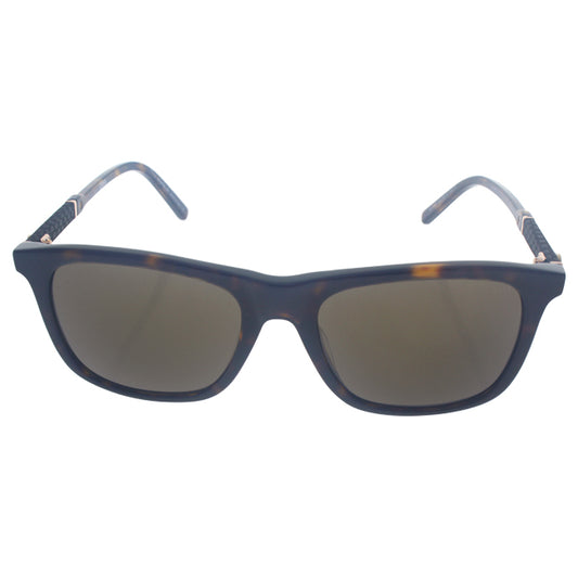 Mont Blanc MB606S 52E - Dark Havana-Brown by Mont Blanc for Men - 54-18-145 mm Sunglasses