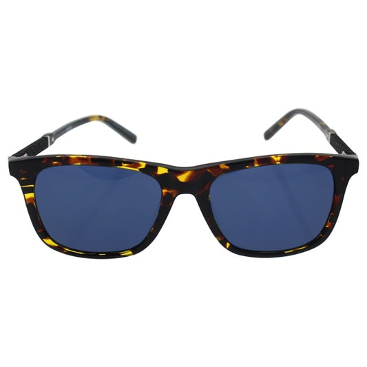 Mont Blanc MB606S 55V - Coloured Havana-Blue by Mont Blanc for Men - 54-18-145 mm Sunglasses