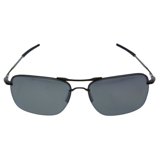 Oakley Tailback 004109-01 - Pewter-Black Iridium Polarized by Oakley for Men - 60-15-121 mm Sunglasses