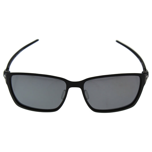 Oakley Tincan Carbon OO6017-02 - Santin Black/Black Iridium Polarized by Oakley for Men - 58-17-131 mm Sunglasses