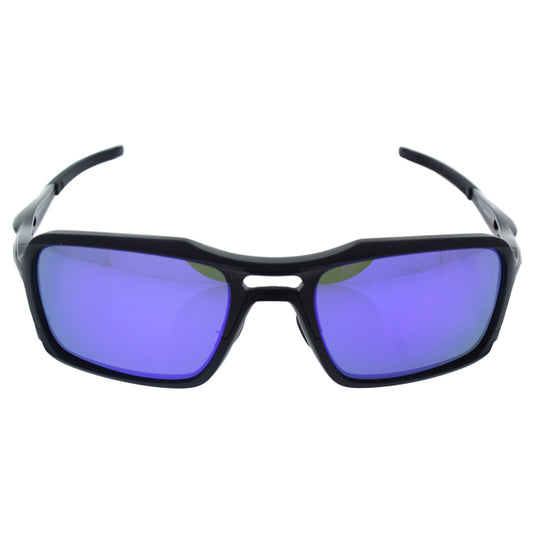 Oakley Triggerman OO9314-04 - Black Ink-Violet Iridium by Oakley for Men - 56-20-141 mm Sunglasses
