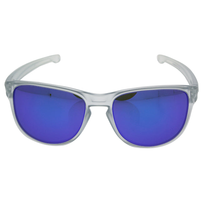 Oakley Silver R OO9342-02 - Matte Clear-Violet Iridium by Oakley for Men - 57-17-140 mm Sunglasses