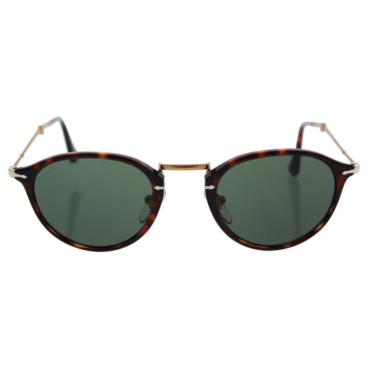 Persol PO3075S 24-31 - Havana-Green by Persol for Men - 49-21-140 mm Sunglasses