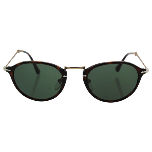 Persol PO3075S 24-31 - Havana-Green by Persol for Men - 51-21-140 mm Sunglasses