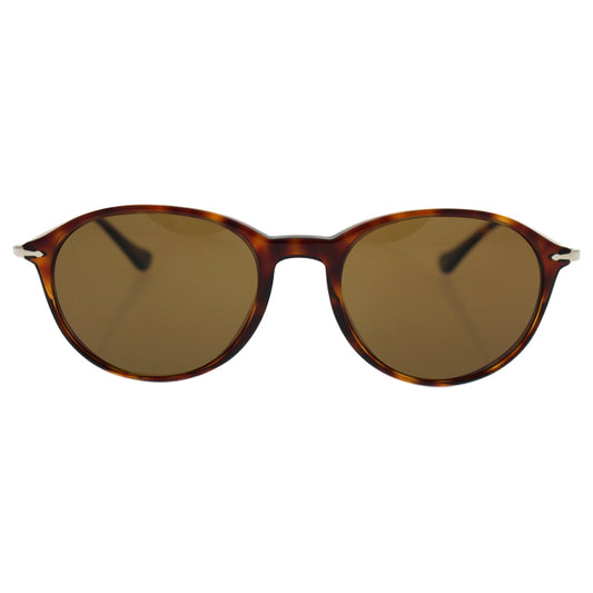 Persol PO3125S 24-57- Havana-Brown Polarized by Persol for Men - 51-19-140 mm Sunglasses