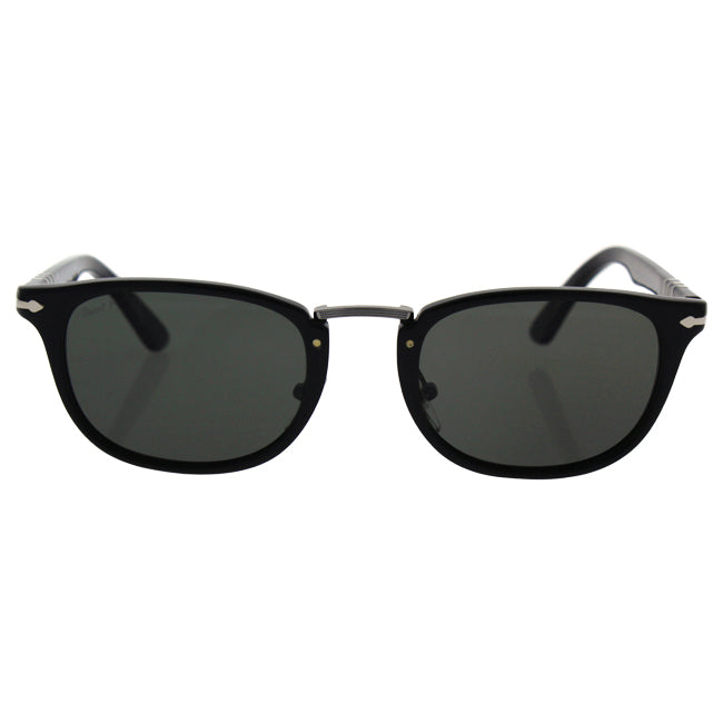 Persol PO3127S 95-58 - Black-Green Polarized by Persol for Men - 52-22-145 mm Sunglasses