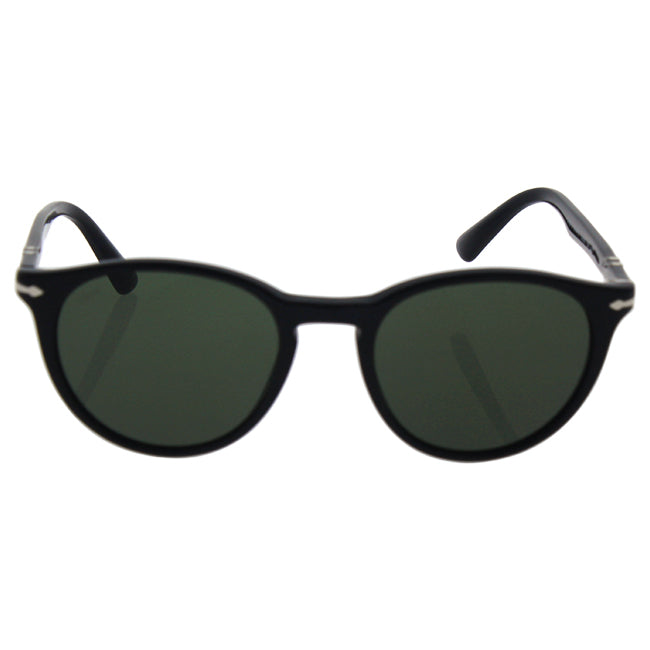 Persol PO3152S 9014-31 - Black-Grey Green by Persol for Men - 52-20-145 mm Sunglasses