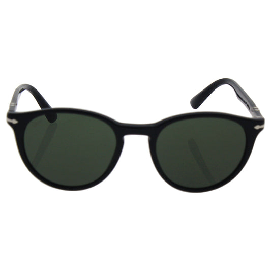 Persol PO3152S 9014-31 - Black-Grey Green by Persol for Men - 52-20-145 mm Sunglasses